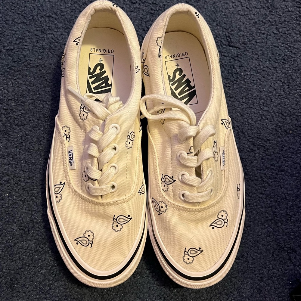 Vans Vaults OG Era LX Cream Paisley California
